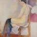 Seated Nude with Black Stockings